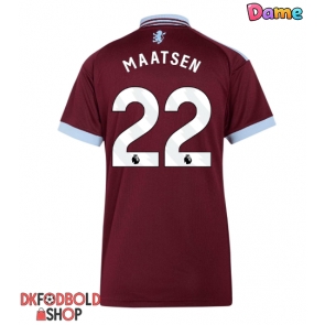 Aston Villa Ian Maatsen #22 Hjemmebanetrøje Dame 2026-27 Kort ærmer Aston Villa Ian Maatsen #22 Hjemmebanetrøje Dame 2026-27 Kort ærmer